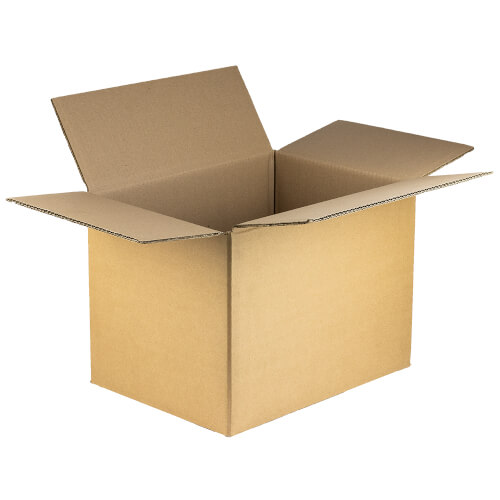 Folding boxes, double-walled, brown