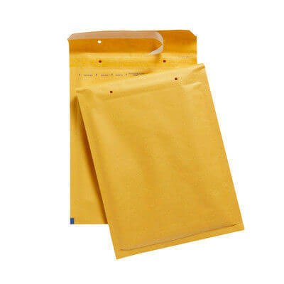 Light air cushion envelope K DIN A3 brown