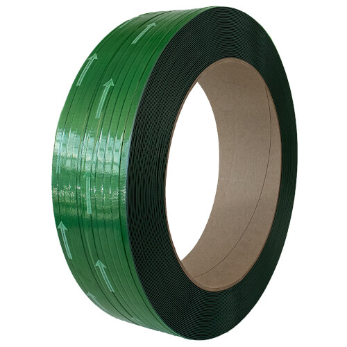 Strapping made of green PET
